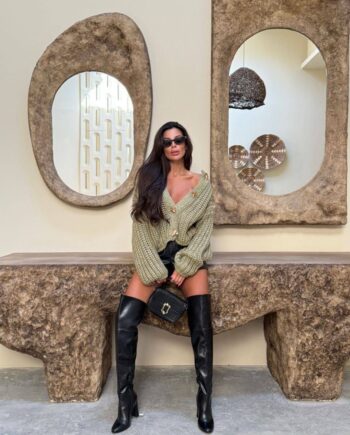 green olive jacket